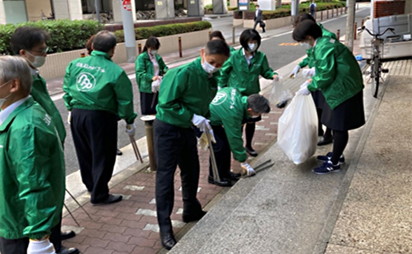 地域清掃活動のイメージ画像